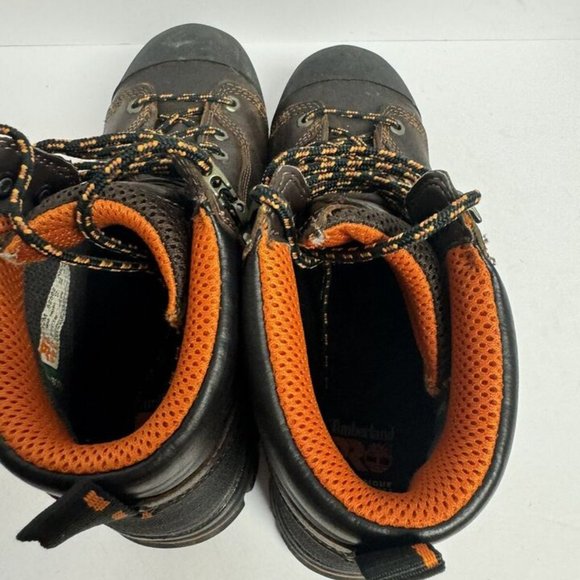 Timberland Pro Mens Endurance Steel Toe Work Boot Brown Size 12 M main image 4
